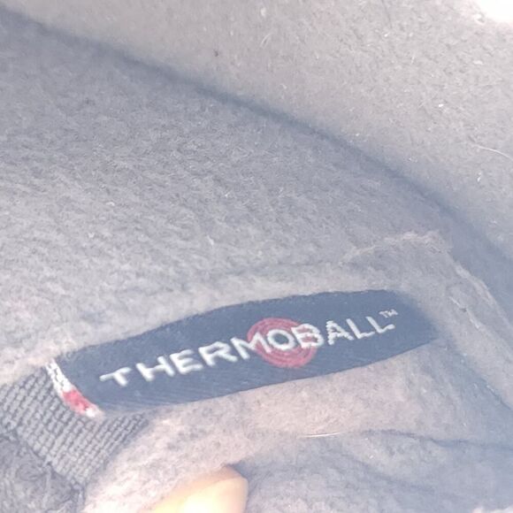 The North Face Men's Thermoball Traction US13 Black Insulated Mules V Slippers - Picture 13 of 16